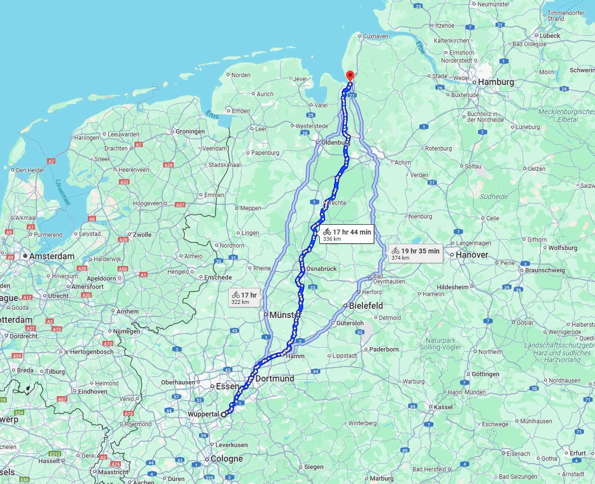Anreise von Wuppertal Zu Bremerhaven Über 