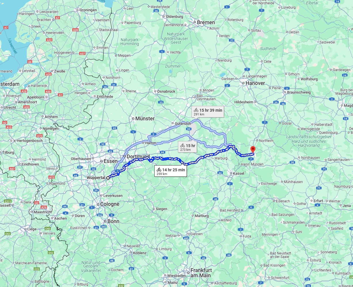 Anreise von Wuppertal Zu Göttingen Über 