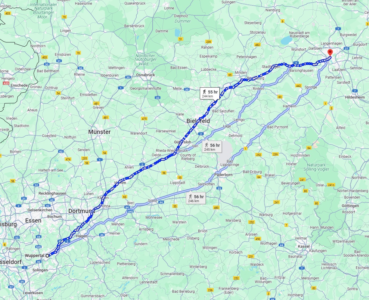 Anreise von Wuppertal Zu Hannover Über 