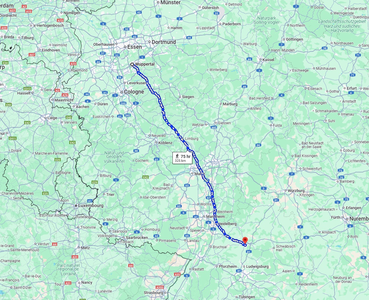 Anreise von Wuppertal Zu Heilbronn Über 