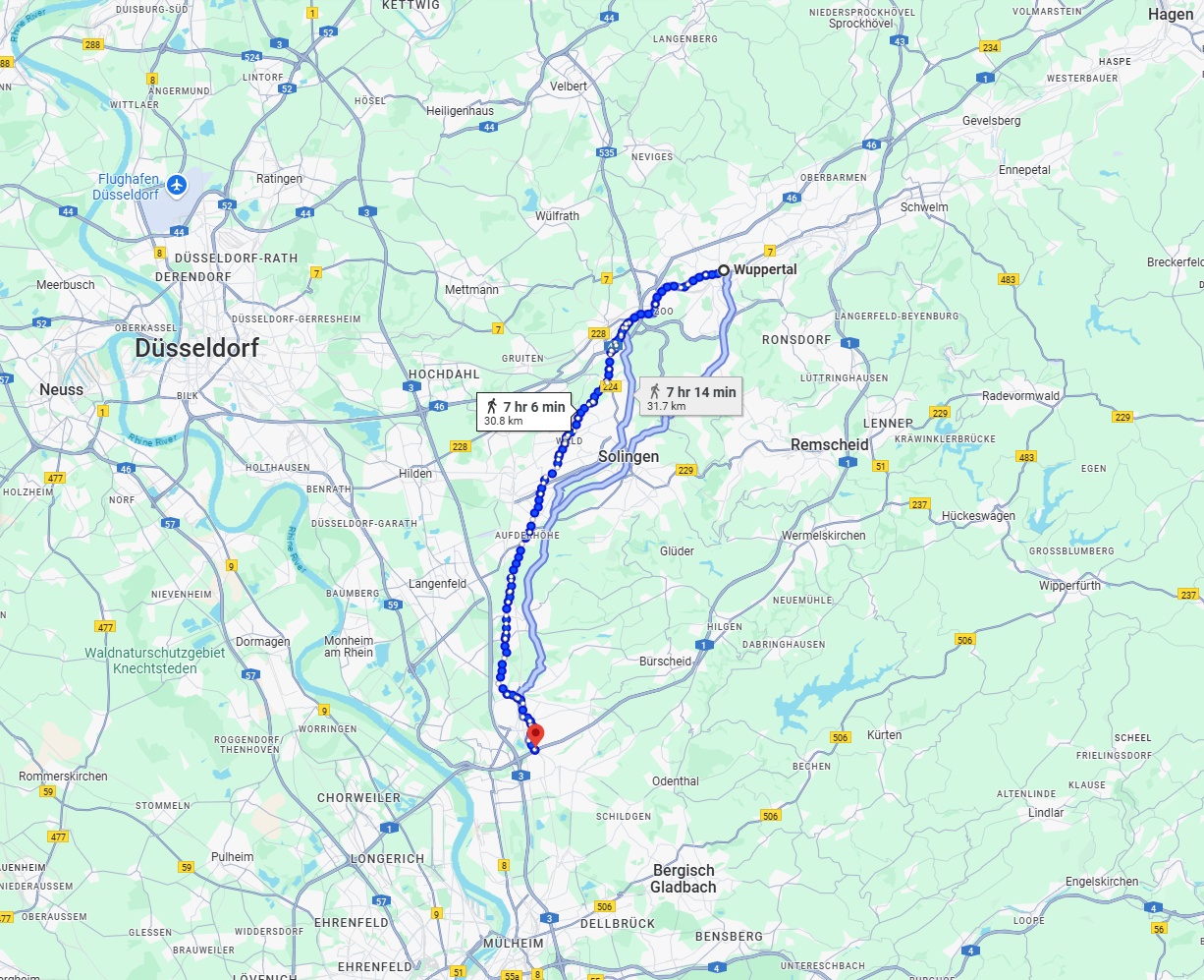 Anreise von Wuppertal Zu Leverkusen Über 