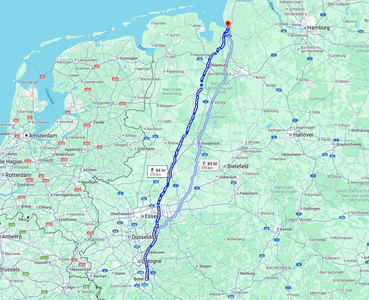 Anreise von Bonn Zu Bremerhaven Über 