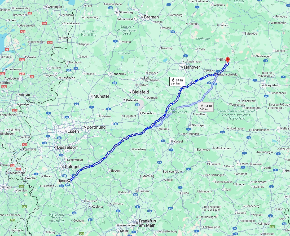 Anreise von Bonn Zu Wolfsburg Über 