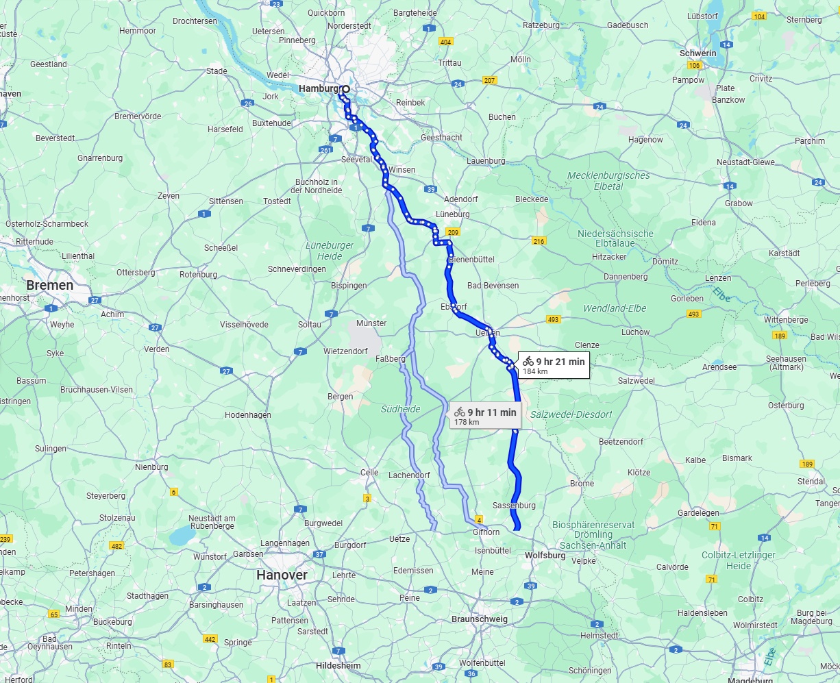 Anreise von Hamburg Zu Braunschweig Über 