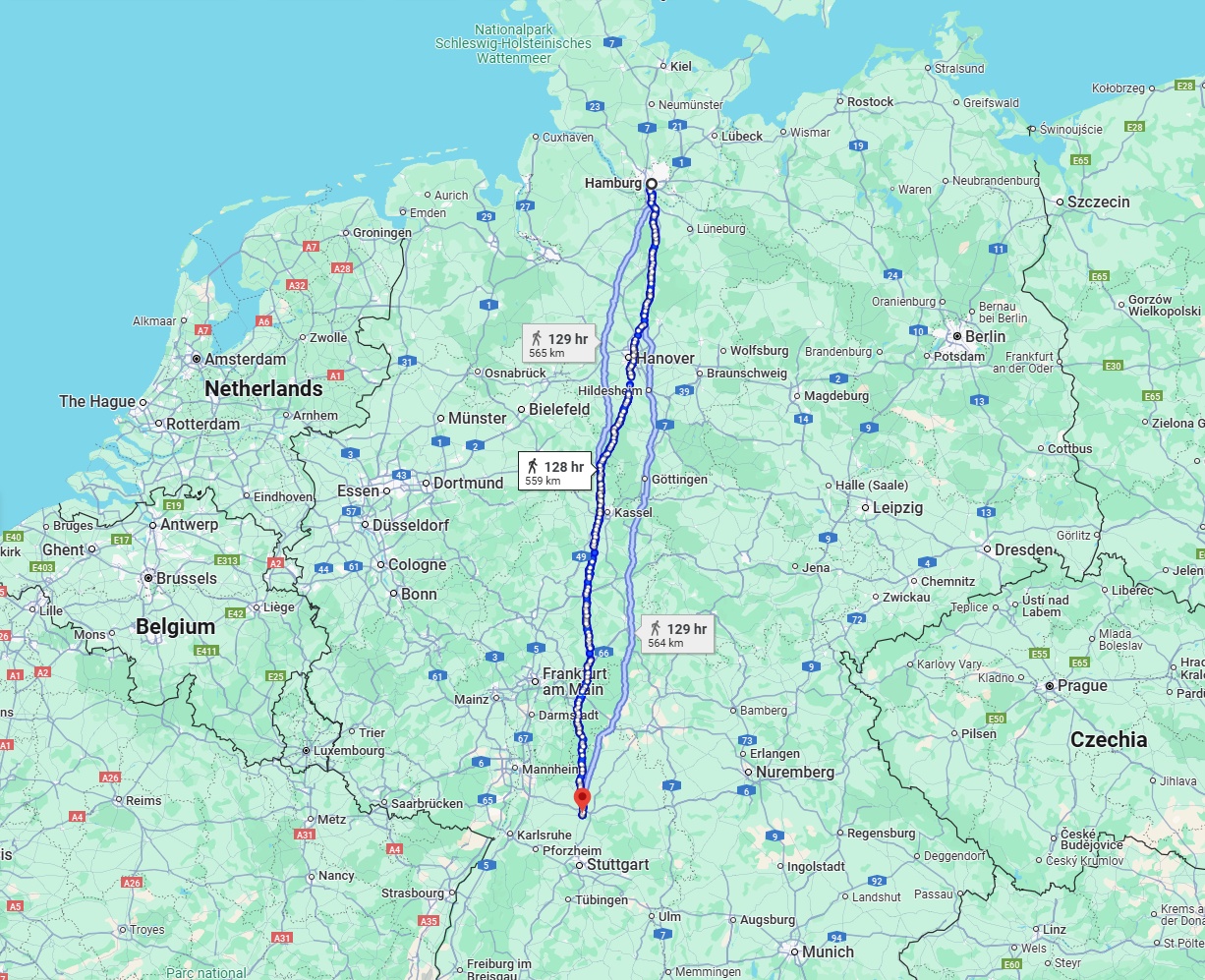 Anreise von Hamburg Zu Heilbronn Über 