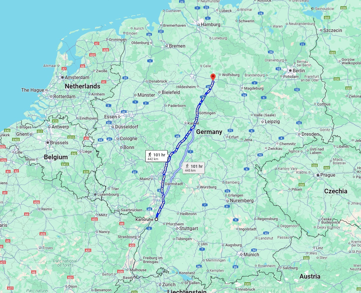 Anreise von Karlsruhe Zu Braunschweig Über 