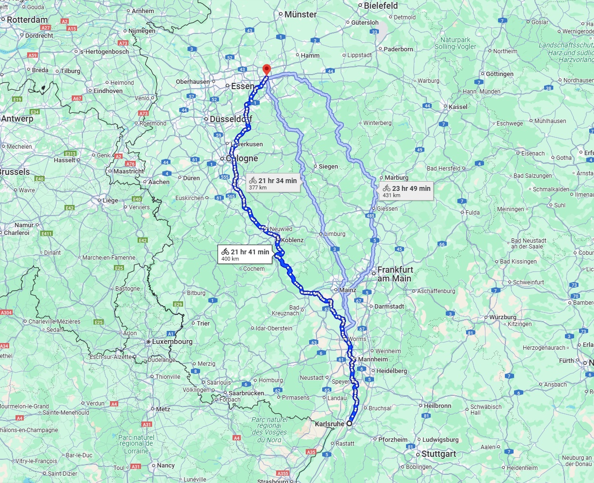 Anreise von Karlsruhe Zu Dortmund Über 