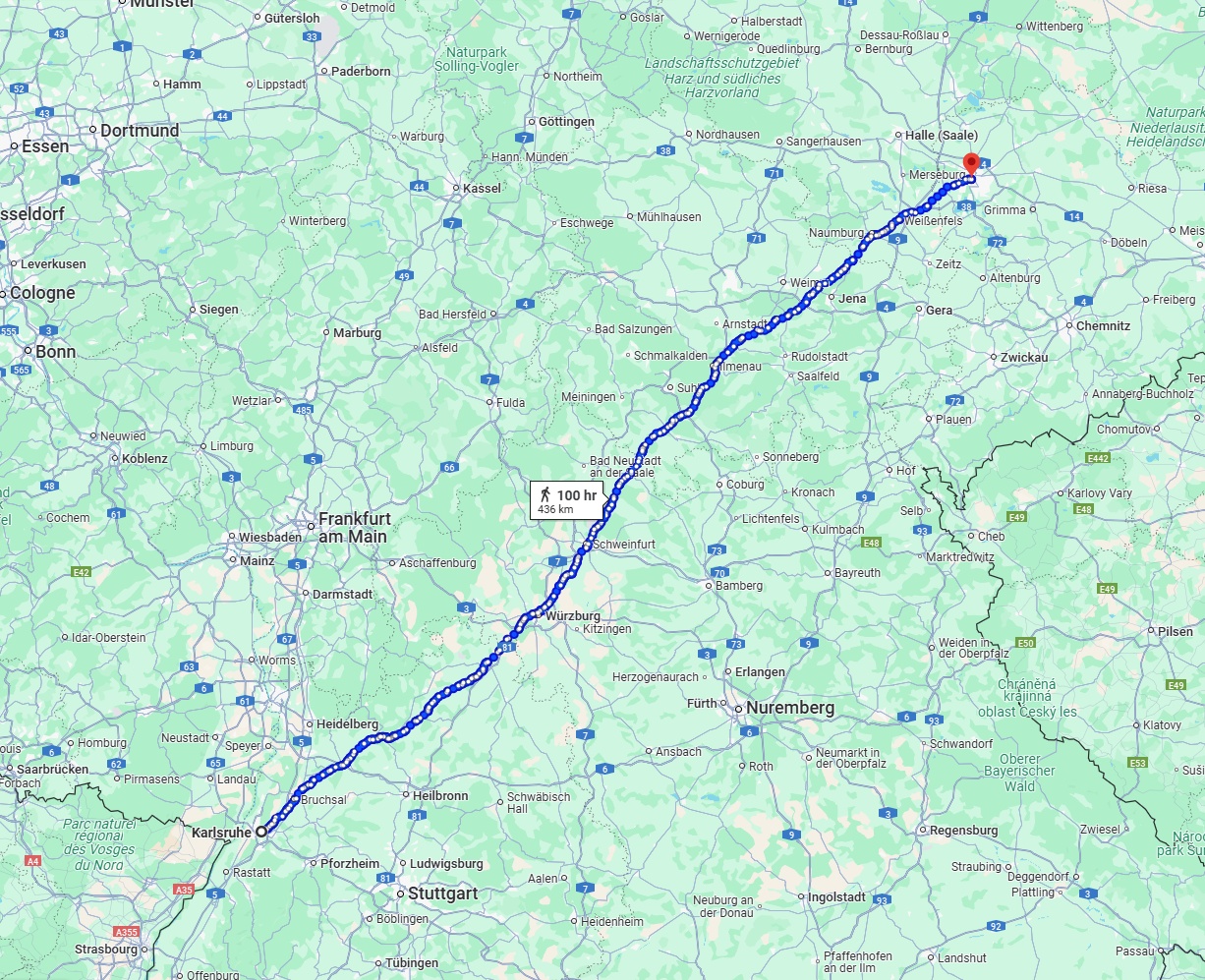 Anreise von Karlsruhe Zu Leipzig Über 