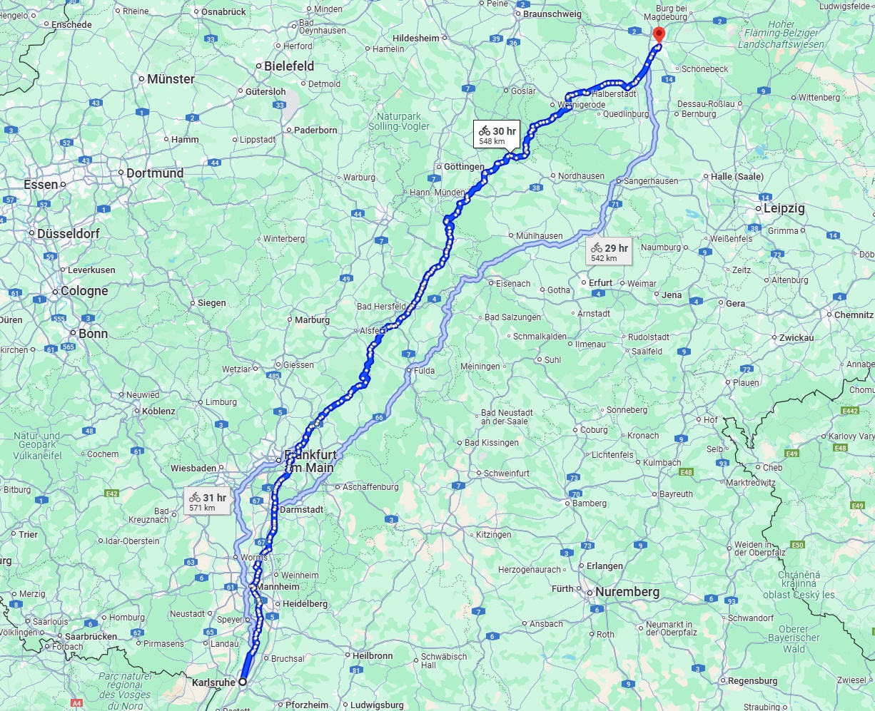 Anreise von Karlsruhe Zu Magdeburg Über 