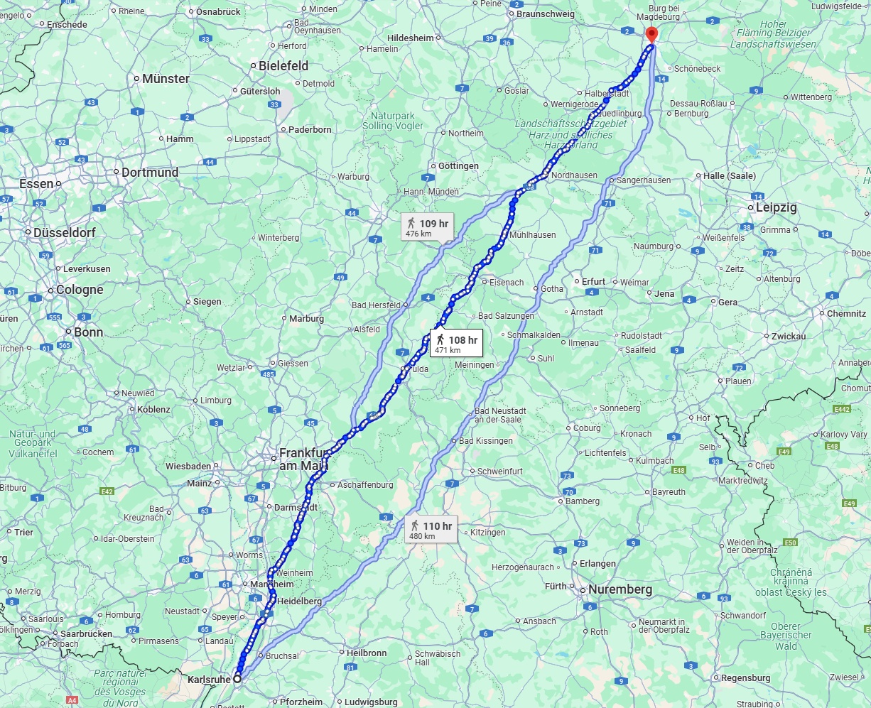 Anreise von Karlsruhe Zu Magdeburg Über 
