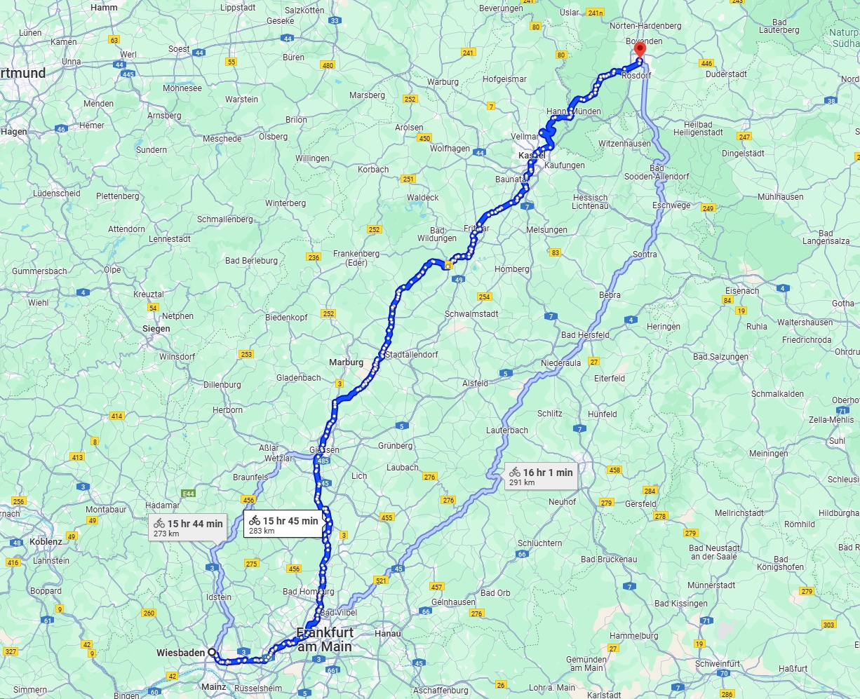 Anreise von Wiesbaden Zu Göttingen Über 