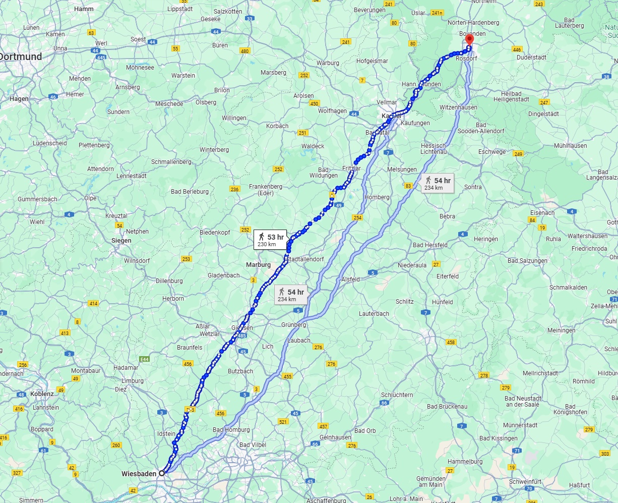 Anreise von Wiesbaden Zu Göttingen Über 