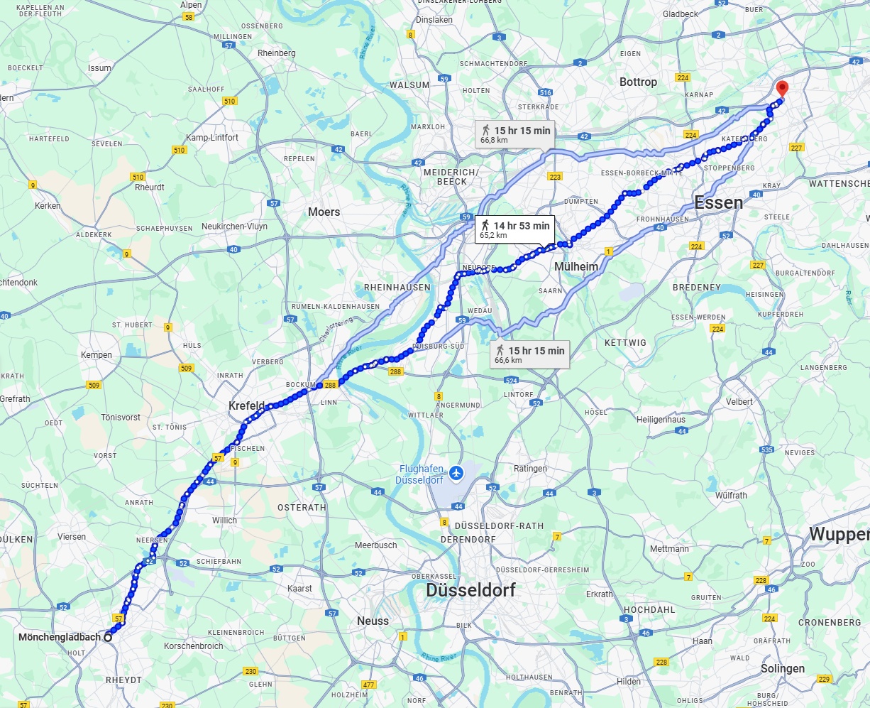 Anreise von Mönchengladbach Zu Gelsenkirchen Über 