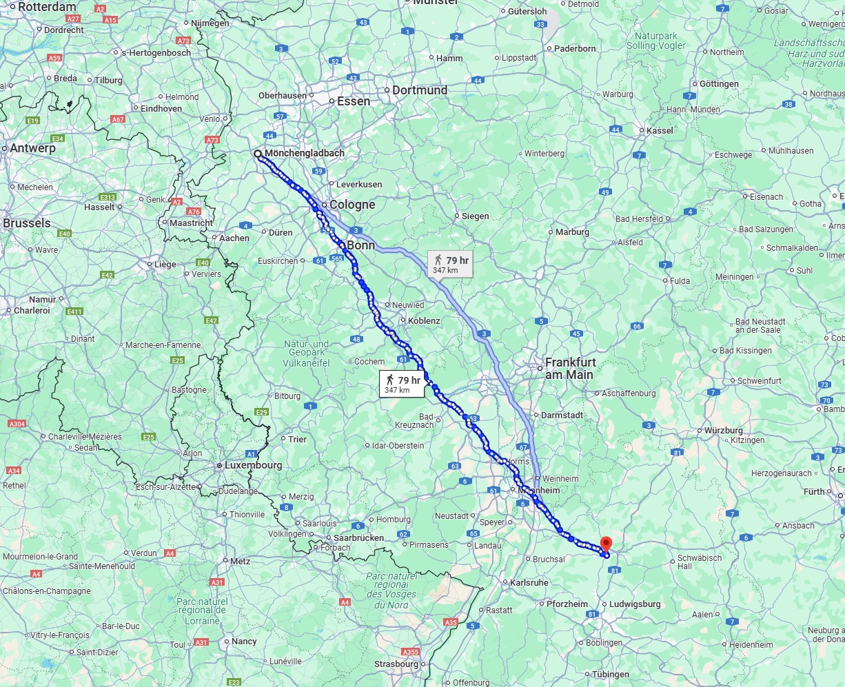 Anreise von Mönchengladbach Zu Heilbronn Über 