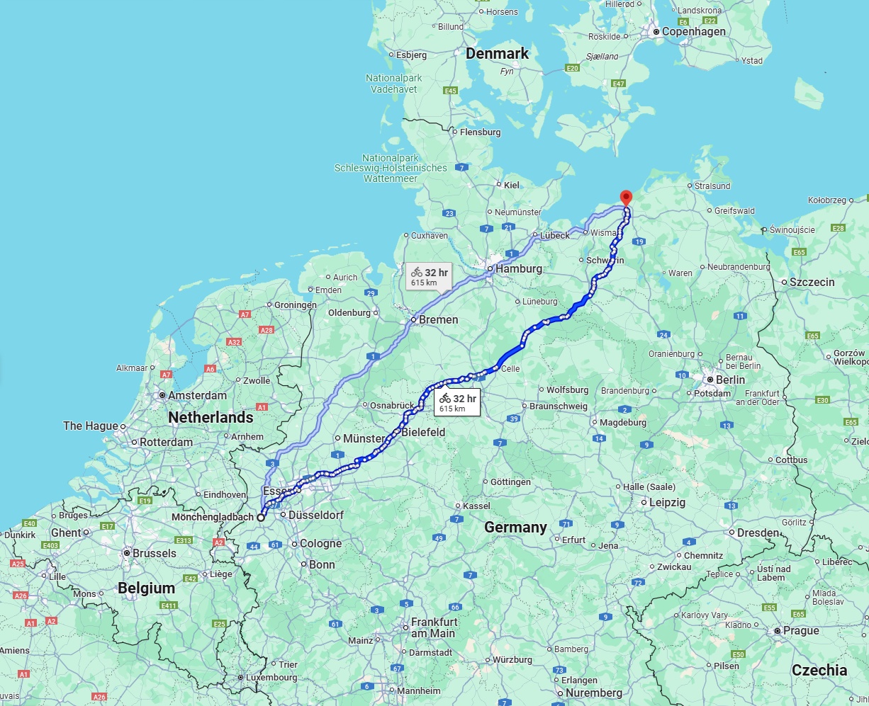 Anreise von Mönchengladbach Zu Rostock Über 