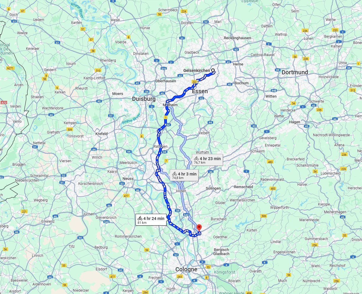 Anreise von Gelsenkirchen Zu Leverkusen Über 