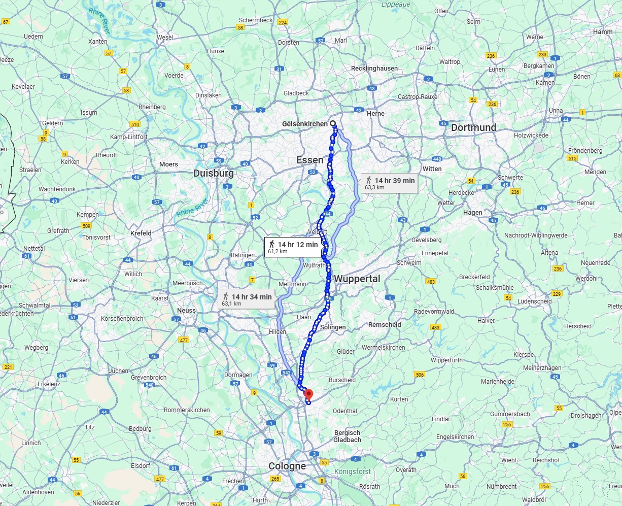 Anreise von Gelsenkirchen Zu Leverkusen Über 