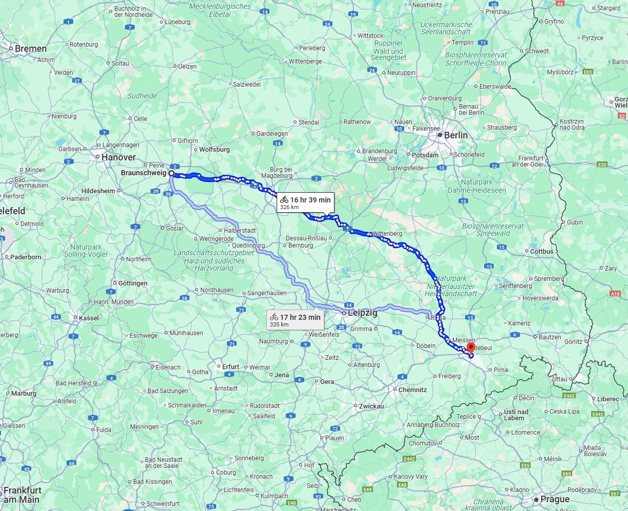 Anreise von Braunschweig Zu Dresden Über 