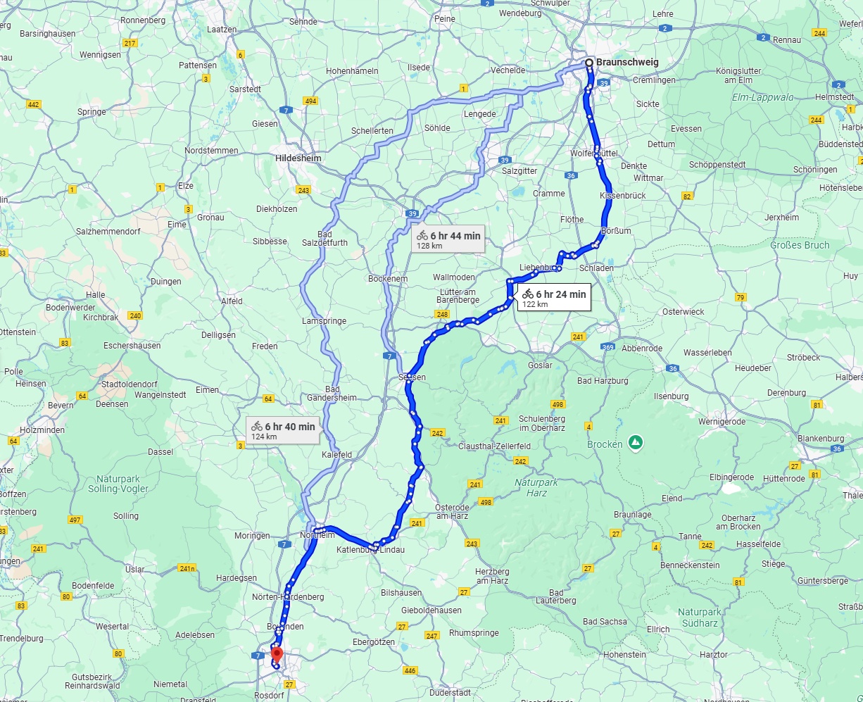 Anreise von Braunschweig Zu Göttingen Über 