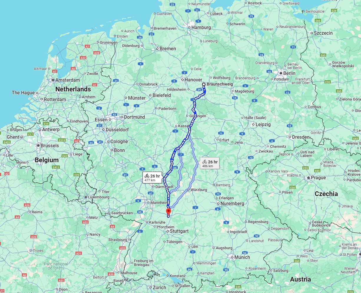 Anreise von Braunschweig Zu Heilbronn Über 