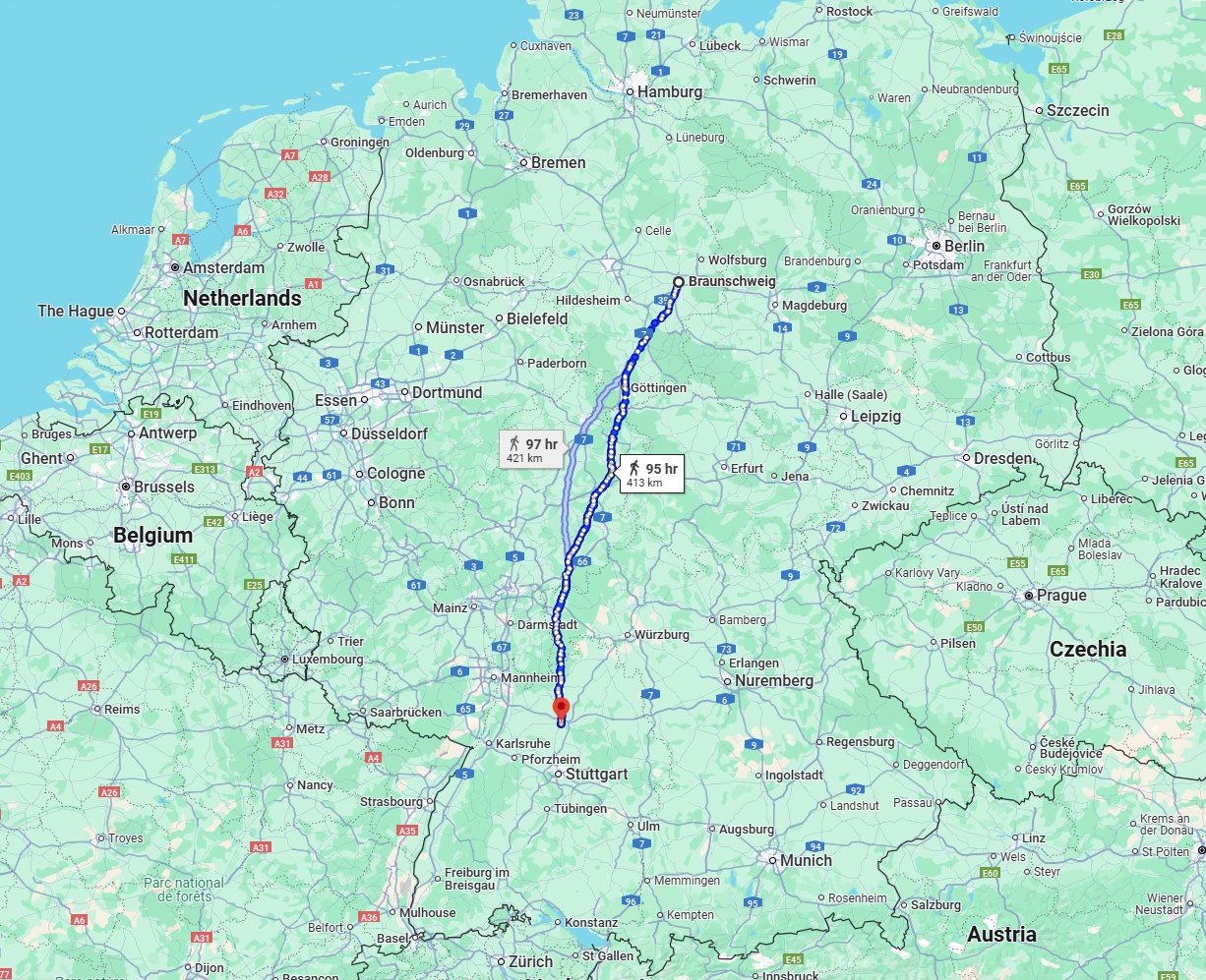 Anreise von Braunschweig Zu Heilbronn Über 
