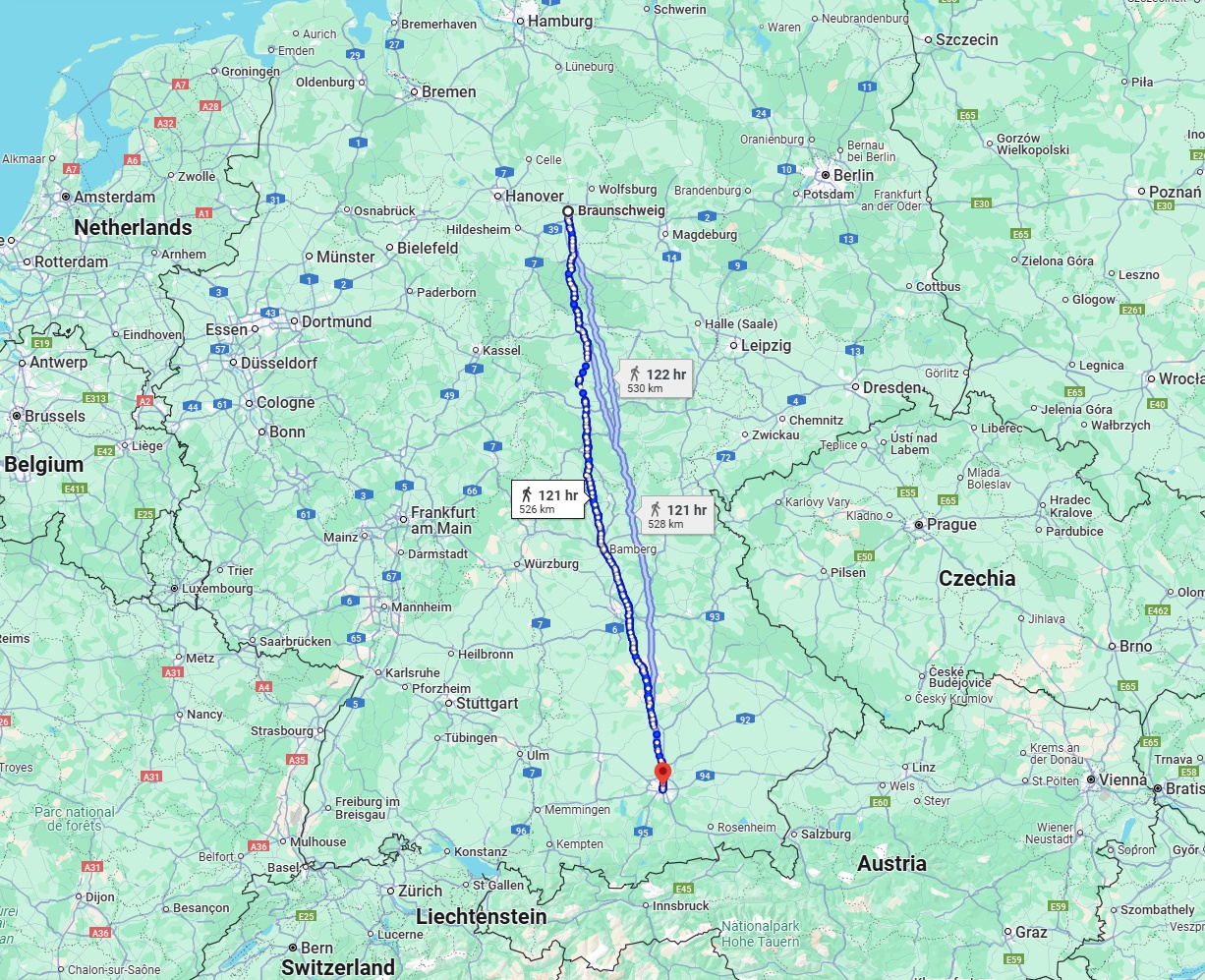 Anreise von Braunschweig Zu München Über 