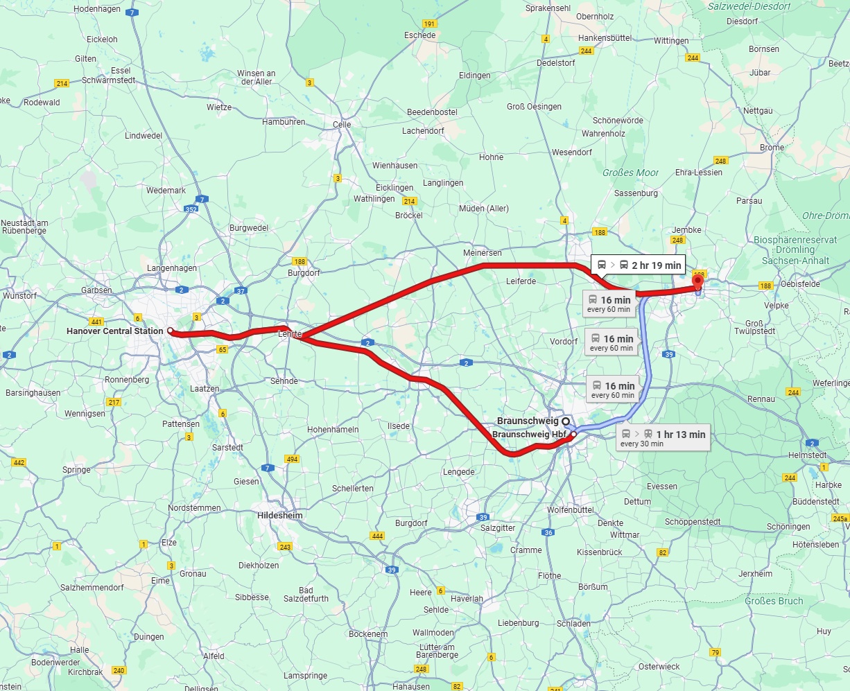 Anreise von Braunschweig Zu Wolfsburg Über 