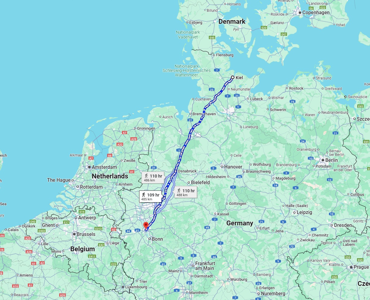 Anreise von Kiel Zu Köln Über 
