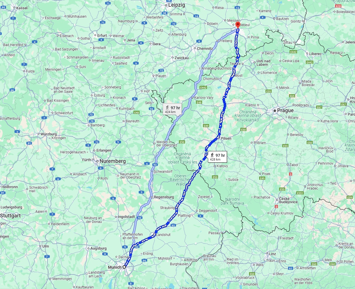 Anreise von München Zu Dresden Über 