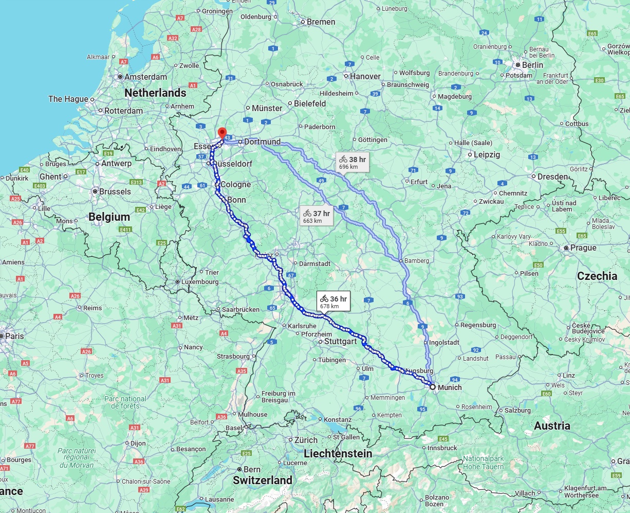 Anreise von München Zu Gelsenkirchen Über 