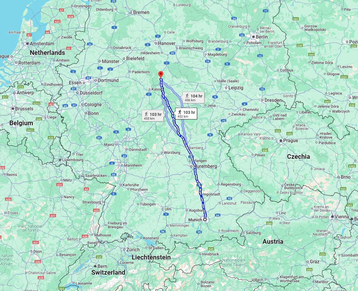 Anreise von München Zu Göttingen Über 