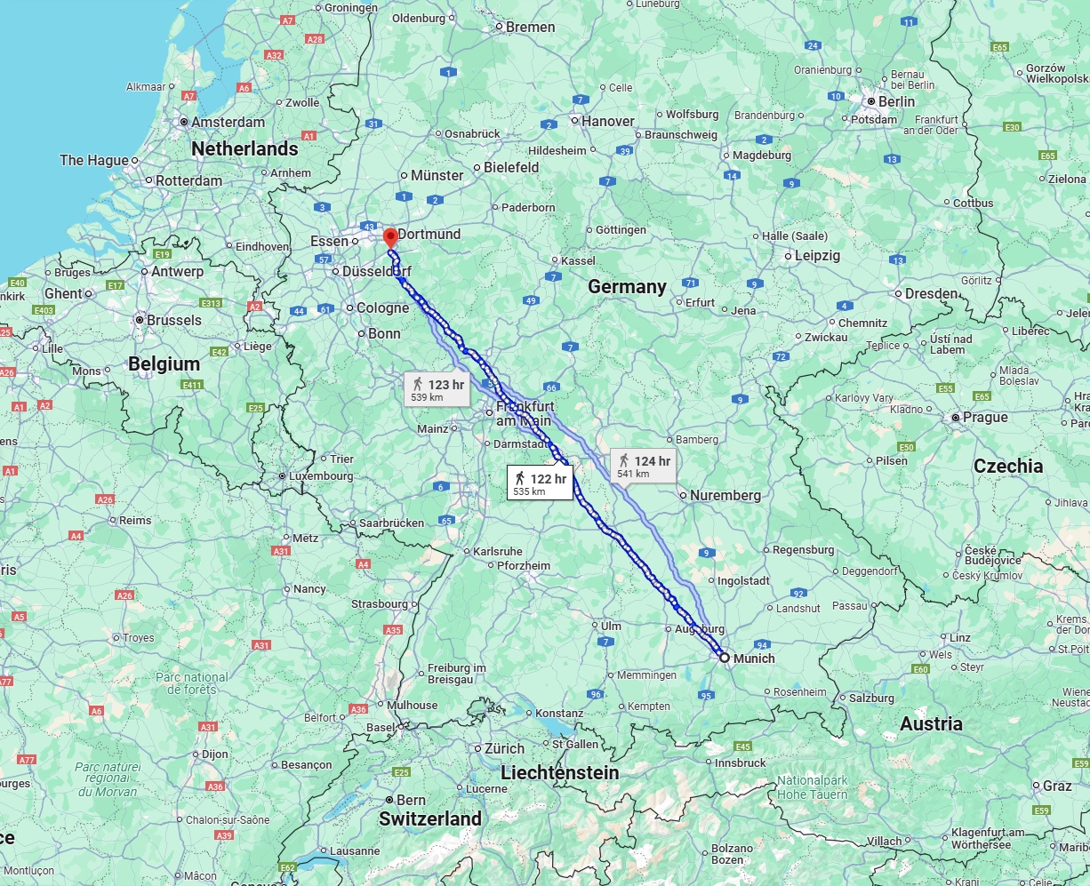 Anreise von München Zu Hagen Über 