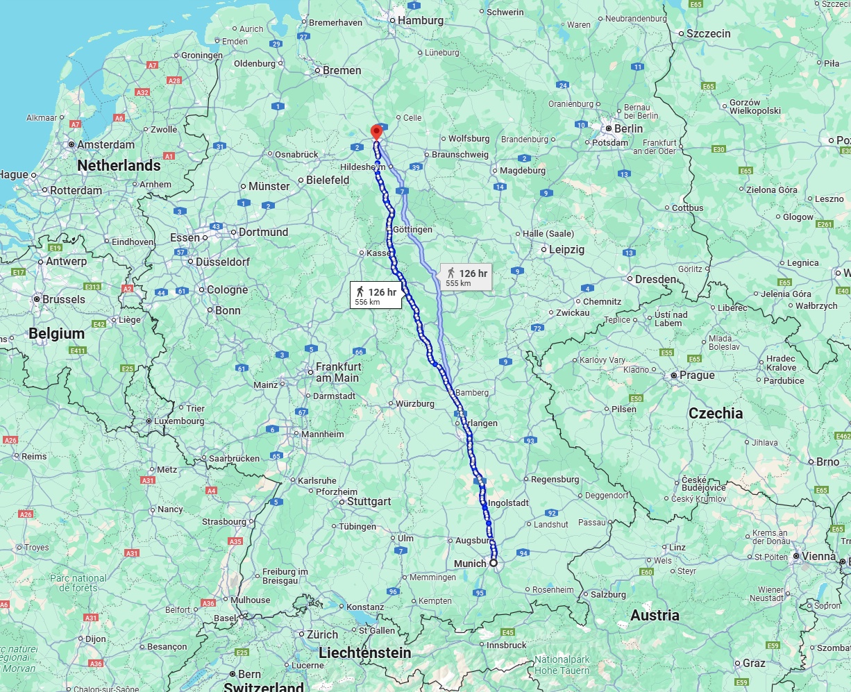 Anreise von München Zu Hannover Über 