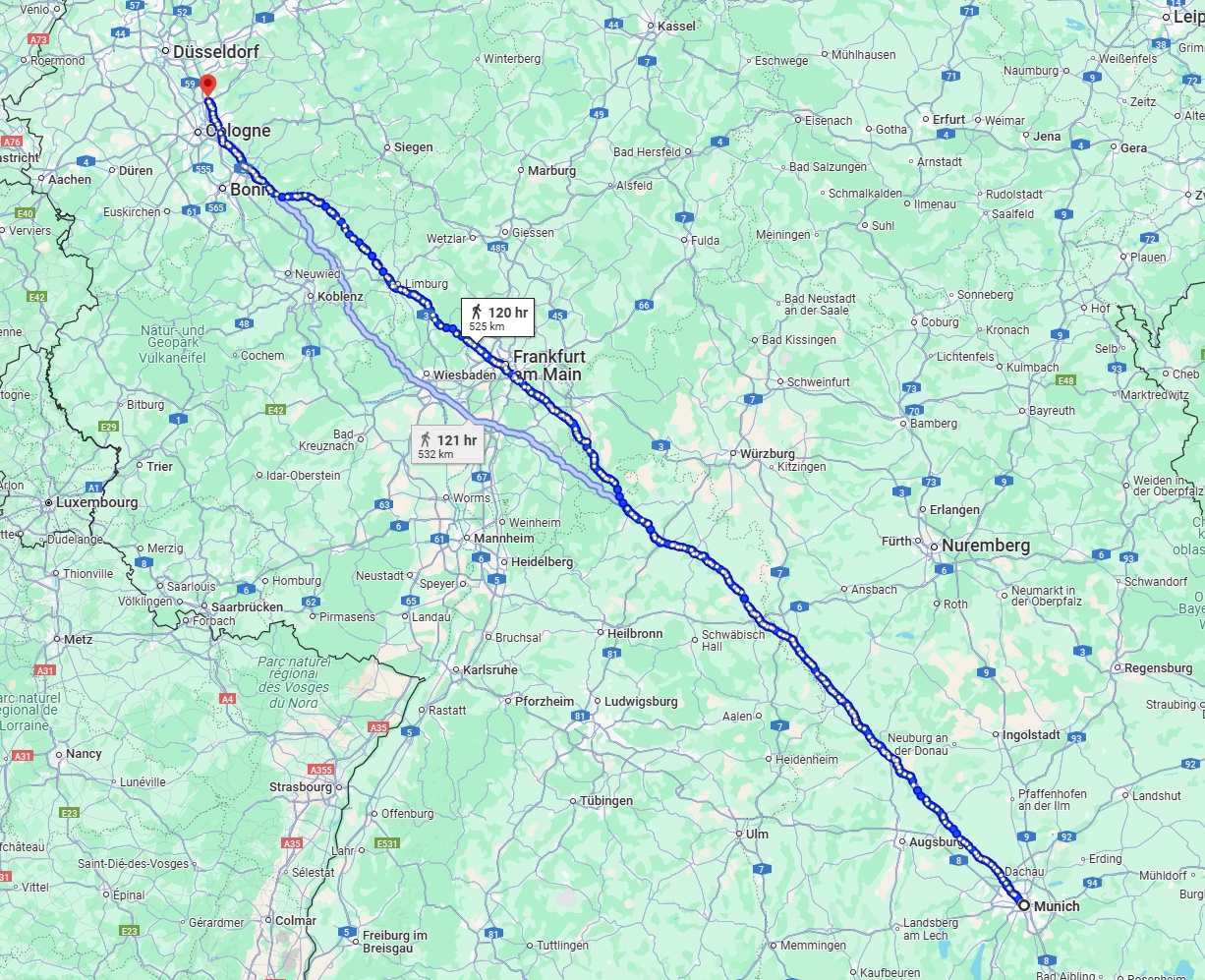 Anreise von München Zu Leverkusen Über 