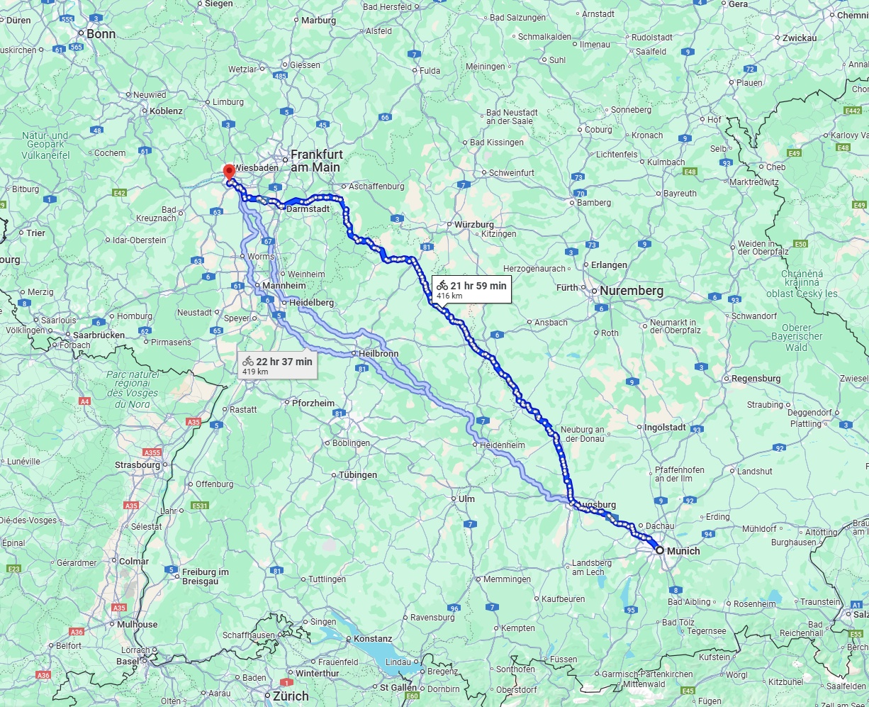 Anreise von München Zu Mainz Über 