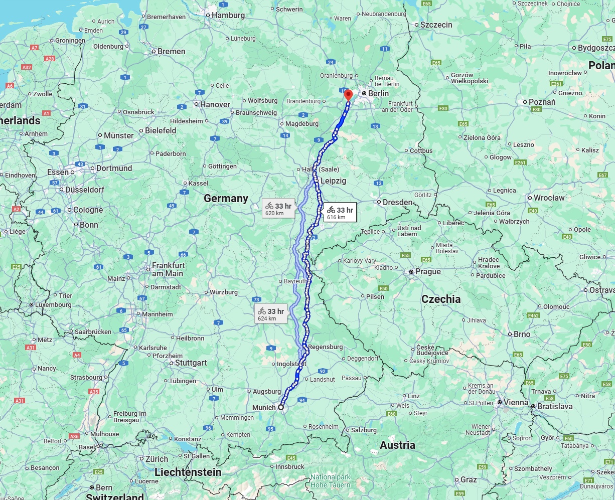 Anreise von München Zu Potsdam Über 