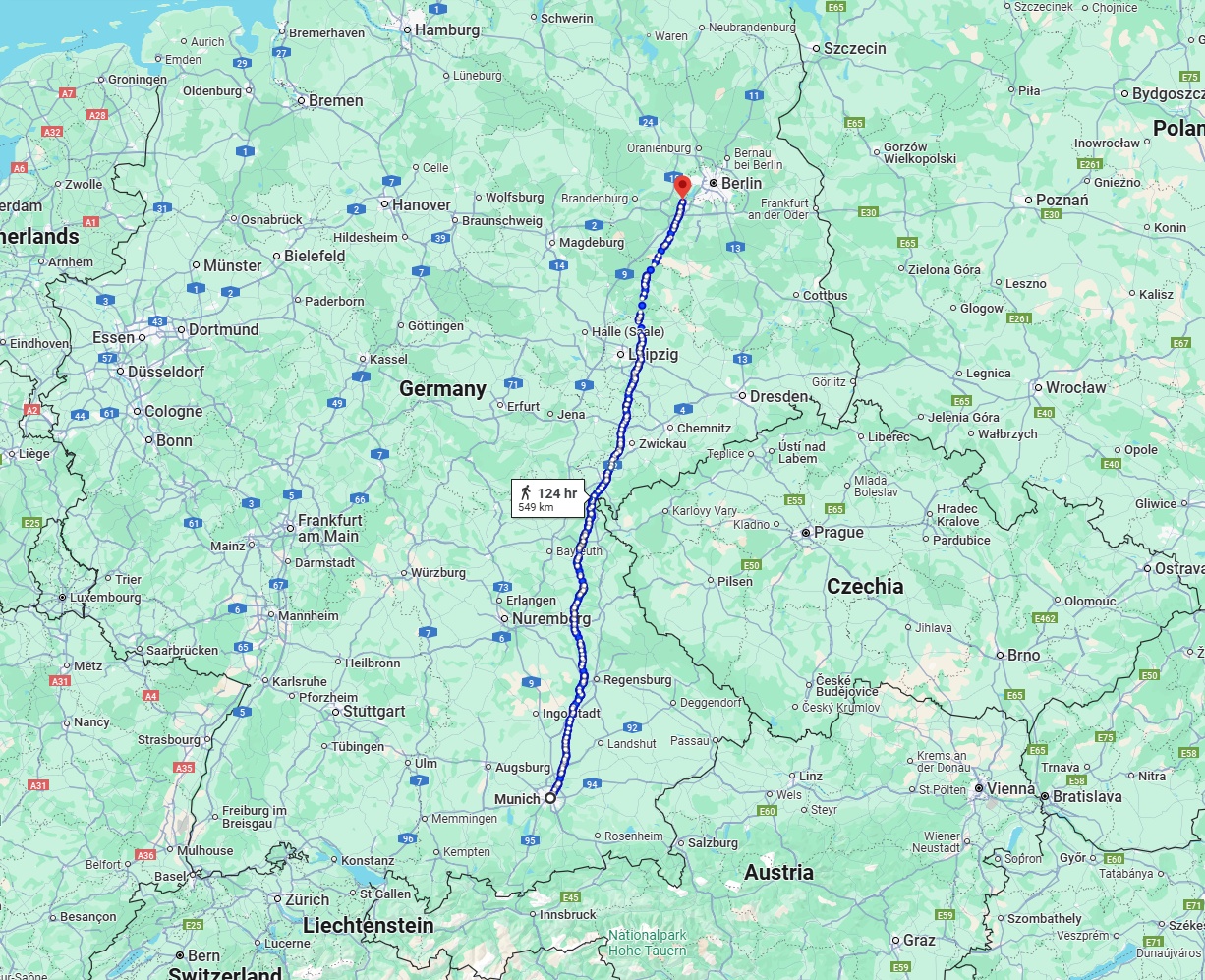 Anreise von München Zu Potsdam Über 