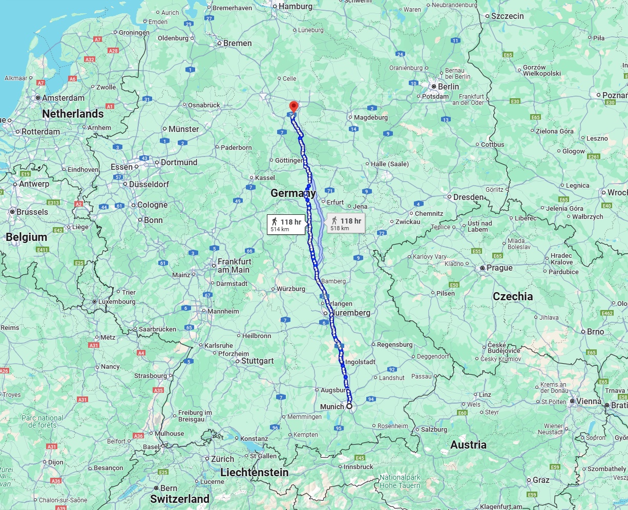 Anreise von München Zu Salzgitter Über 