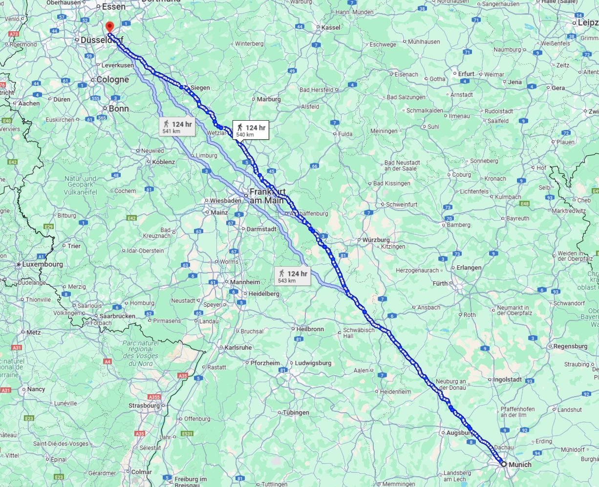 Anreise von München Zu Wuppertal Über 