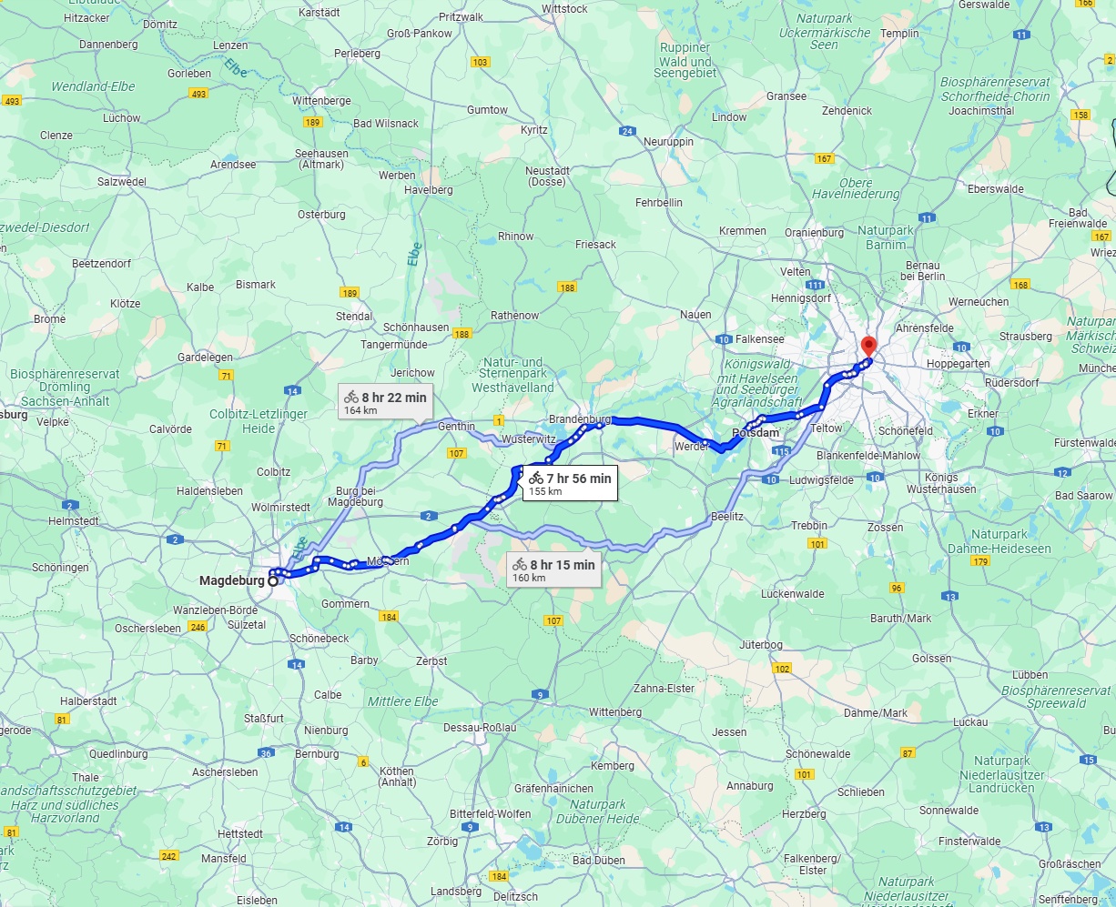 Anreise von Magdeburg Zu Berlin Über 