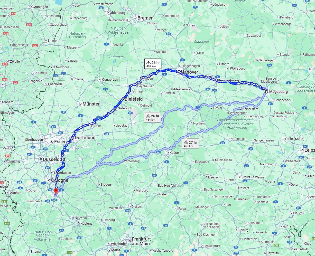 Anreise von Magdeburg Zu Bonn Über 