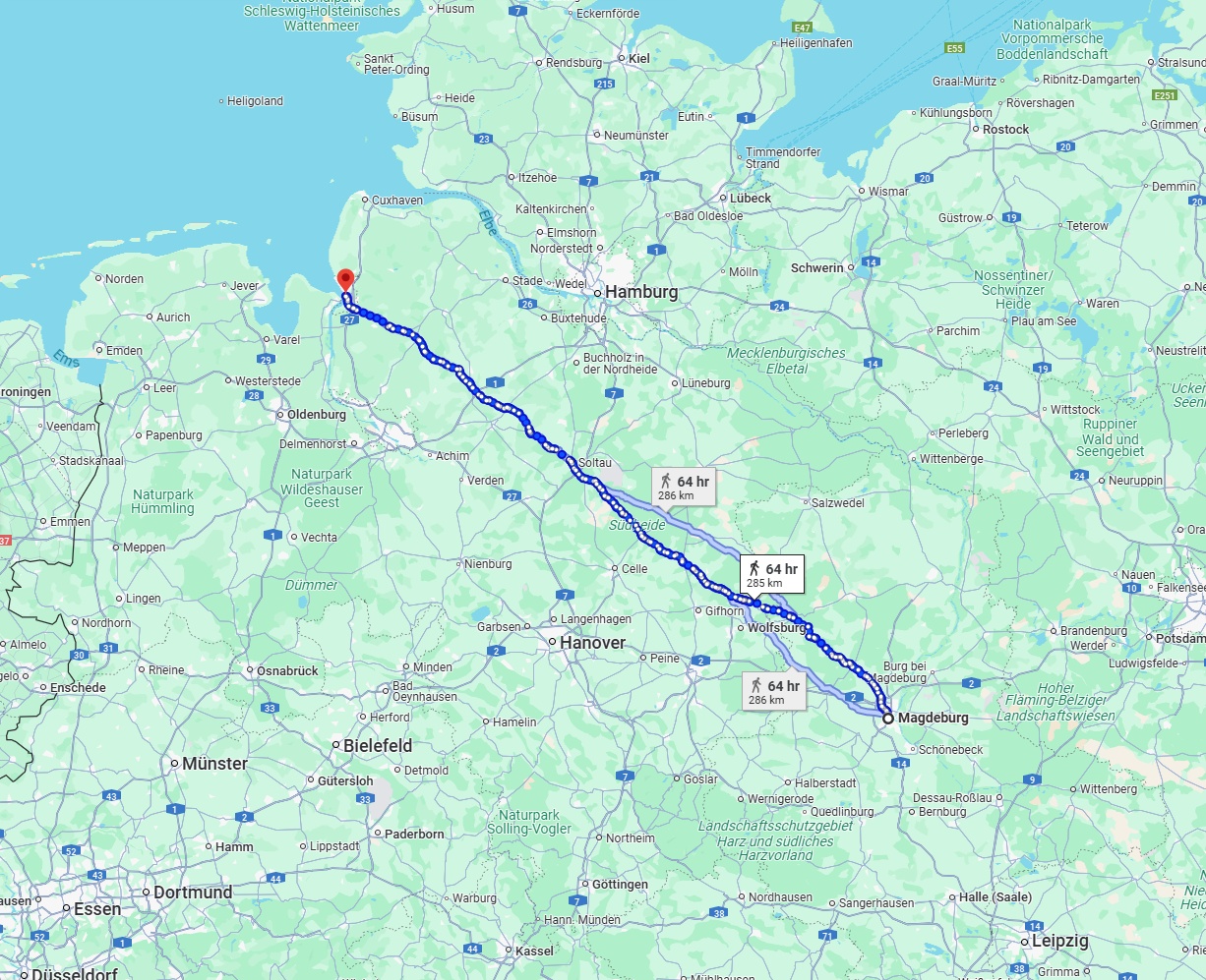 Anreise von Magdeburg Zu Bremerhaven Über 