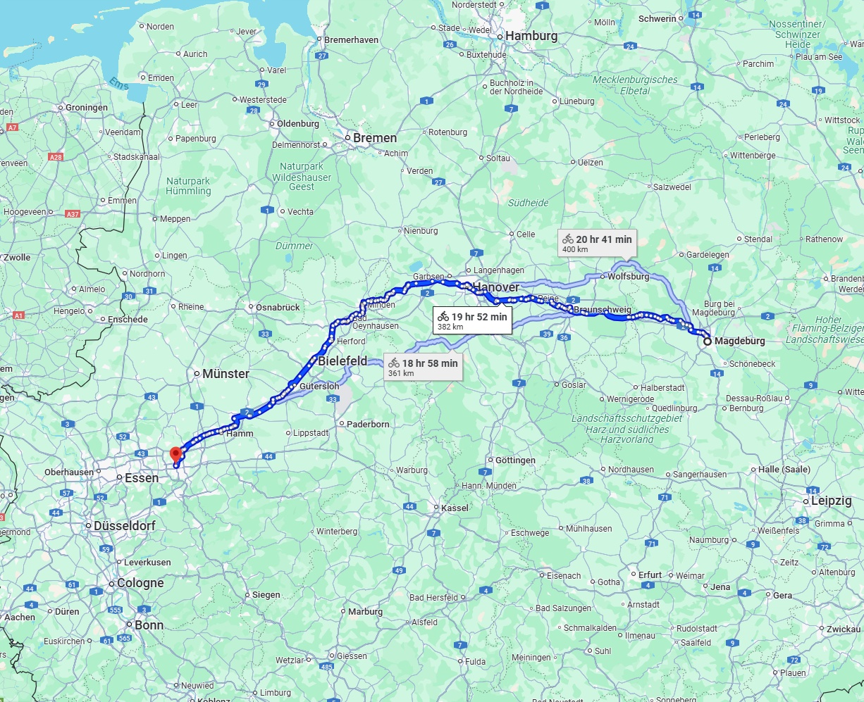 Anreise von Magdeburg Zu Dortmund Über 
