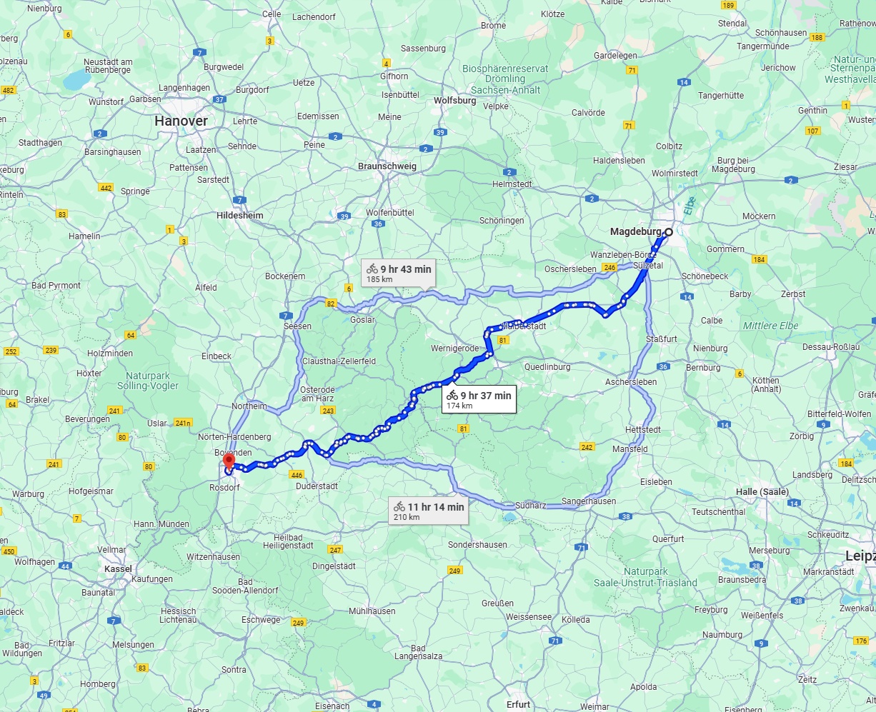 Anreise von Magdeburg Zu Göttingen Über 