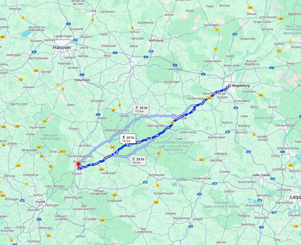 Anreise von Magdeburg Zu Göttingen Über 