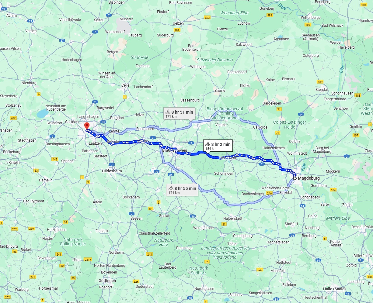Anreise von Magdeburg Zu Hannover Über 