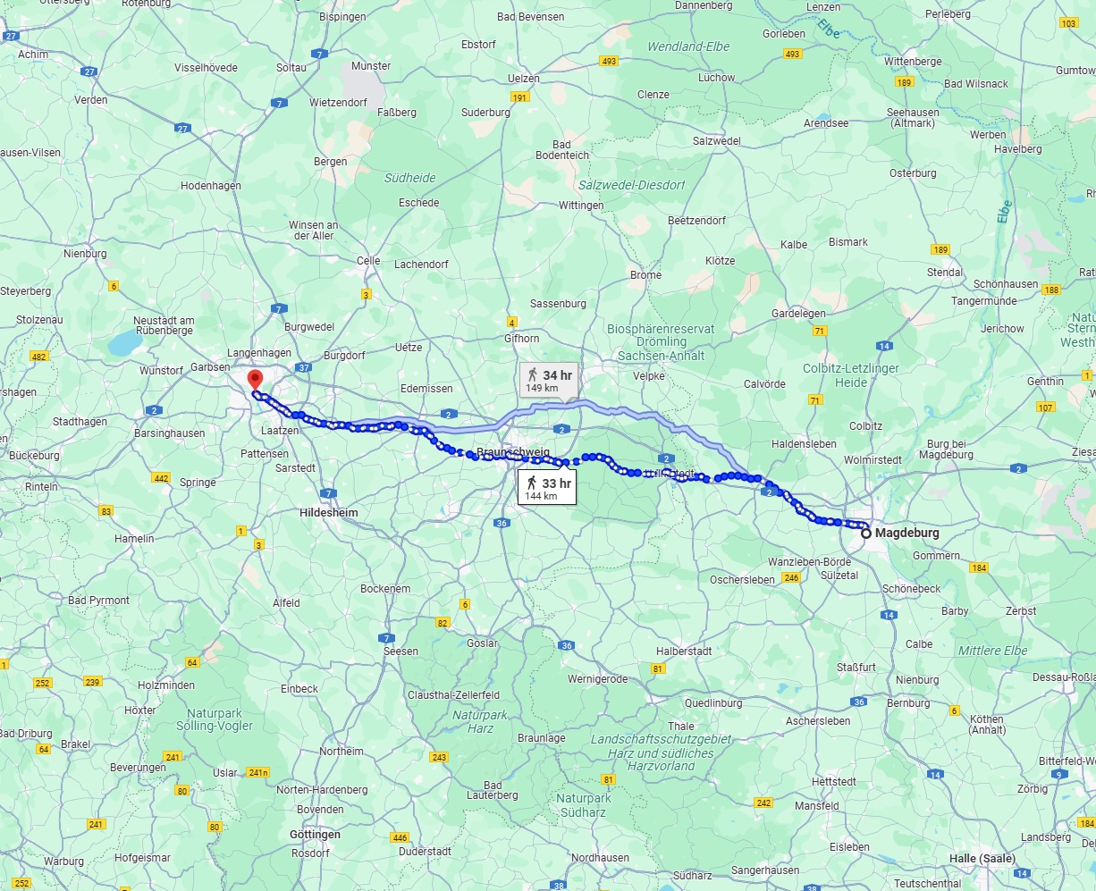 Anreise von Magdeburg Zu Hannover Über 