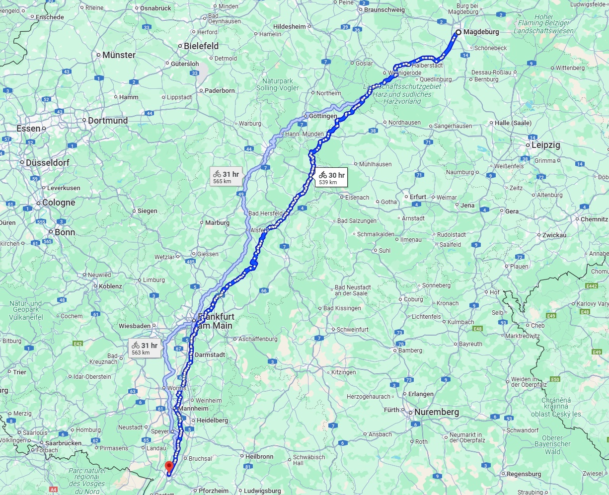 Anreise von Magdeburg Zu Karlsruhe Über 