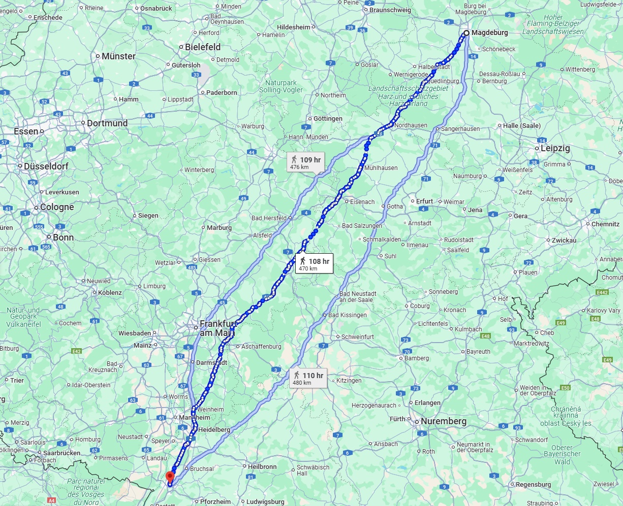 Anreise von Magdeburg Zu Karlsruhe Über 