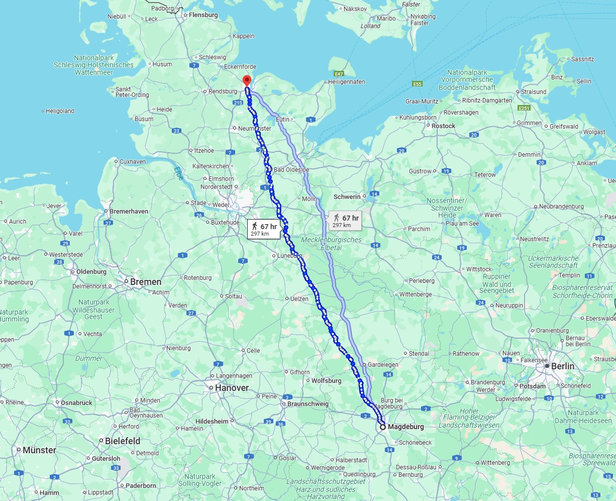 Anreise von Magdeburg Zu Kiel Über 